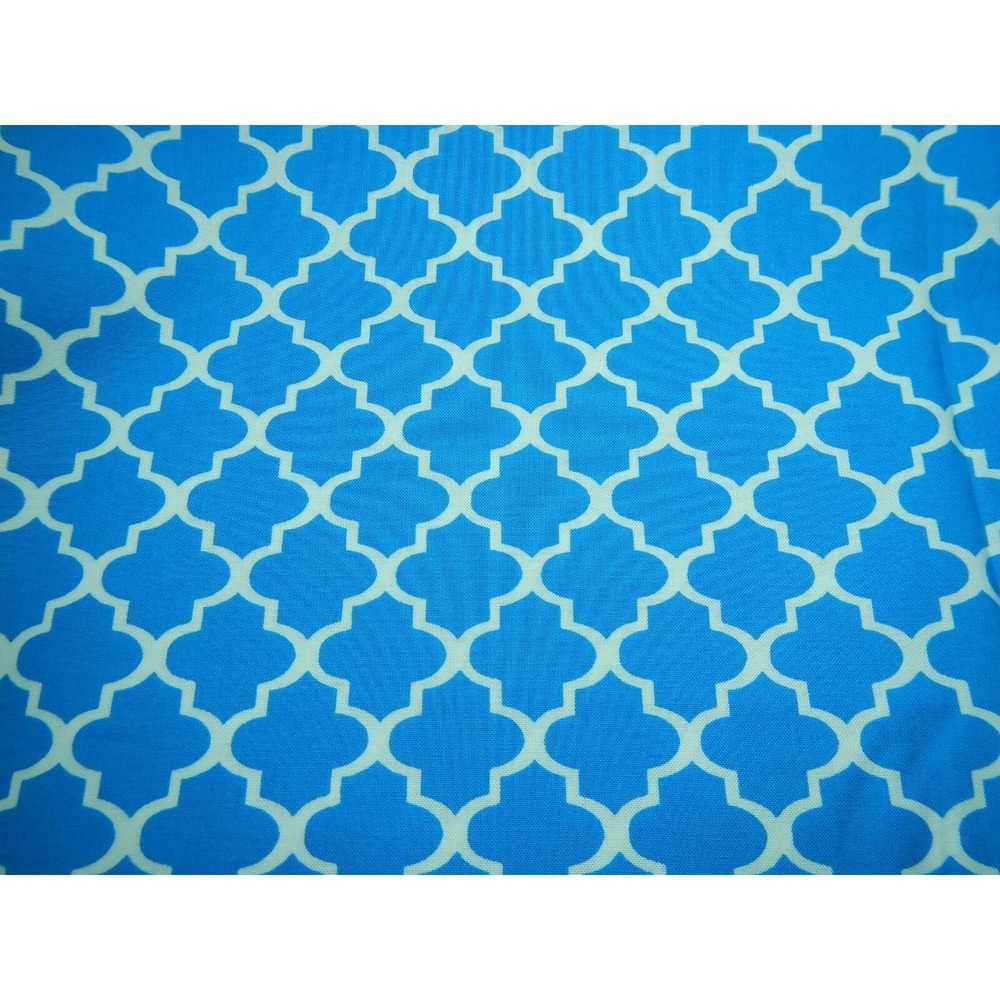New Moroccan Clover Cotton Fabric by the Yard (1 Yard - 36" X 44" Pre-Cut) Craft